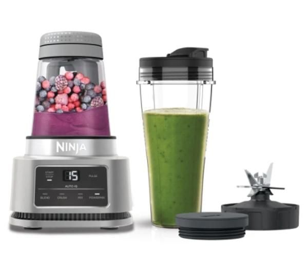 Mikser kielichowy Ninja CB100EU 1100W 2 Butelki 0,4 / 0,7L Srebrny zdjęcie 1