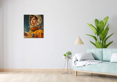 Obraz 50x60cm Pionierka Kosmosu na Arena.pl