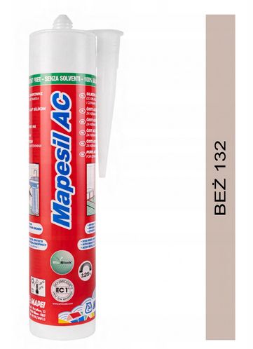 SILIKON MAPEI Mapesil AC 310ml - 132 BEŻ zdjęcie 2
