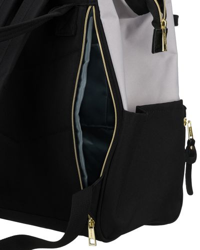 plecak materiałowy ptn alfa-5295 black-gray na Arena.pl