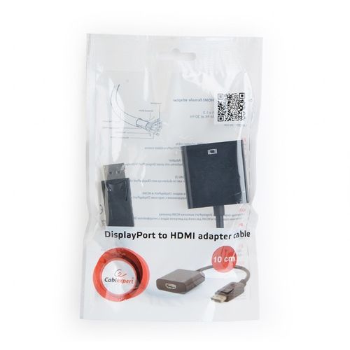 Gembird Adapter DisplayPort v1.2/HDMI/czarny na Arena.pl