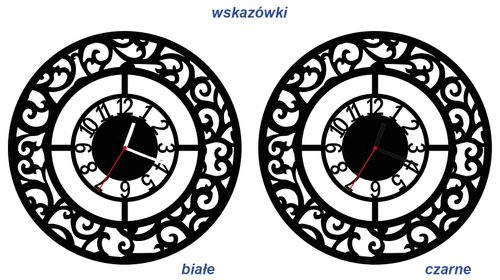 ZEGAR ŚCIENNY RETRO 58cm XXL 16.11 na Arena.pl