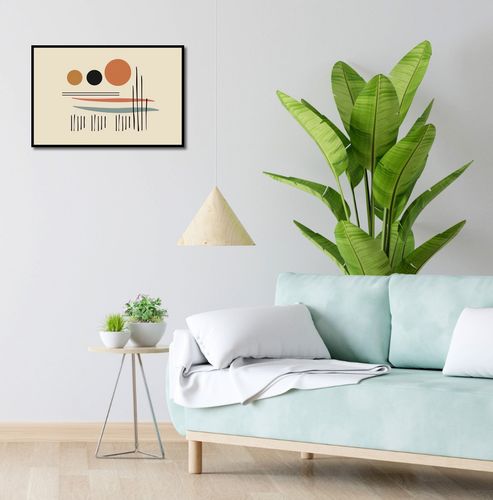 Plakat 60x40cm Iluzja Horyzontu na Arena.pl
