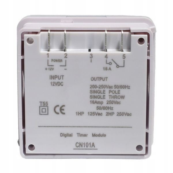 PROGRAMATOR WŁĄCZNIK CZASOWY TIMER Tygodniowy programowalny 12V wodoodporną zdjęcie 3