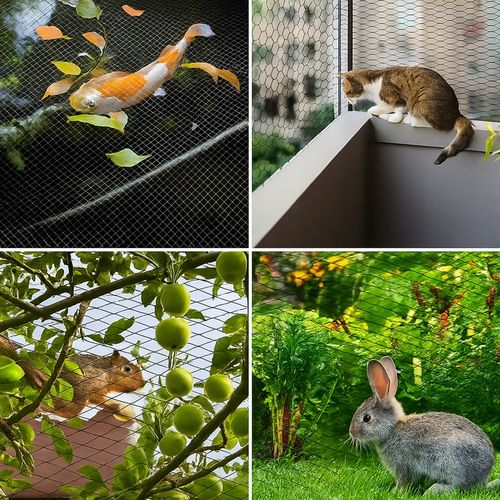 OCHRONNA SIATKA NA PTAKI GOŁĘBIE 10X10M MOCNA PRZECIW PTAKOM SZPAKOM na Arena.pl