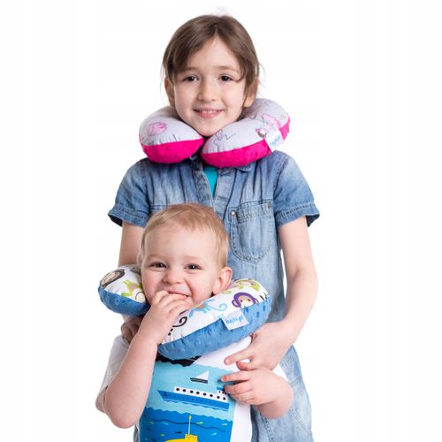 Poduszka podróżna Rogal Zagłówek dla dzieci na Arena.pl