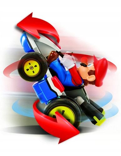 Nintendo Super Mario RC Racer 2,4 GHz zdalnie sterowana do obrotu o 360° na Arena.pl