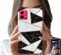 ETUI DO MOTOROLA EDGE 40 NEO - ELEGANCKIE MODNE WZORY CASE + FOLIA