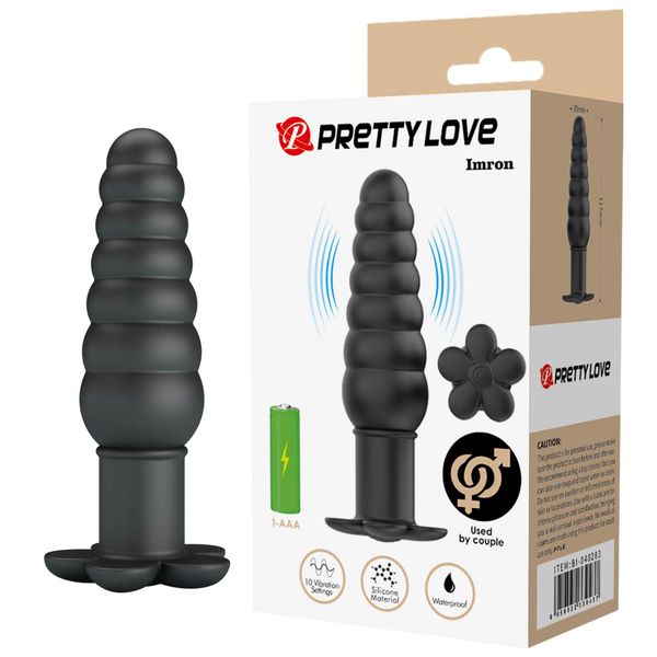 Pretty Love Imron Vibrating Anal Plug zdjęcie 1