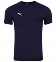 3035 KOSZULKA MĘSKA PUMA BAWEŁNIANA T-SHIRT BAWEŁNA GRANATOWA L