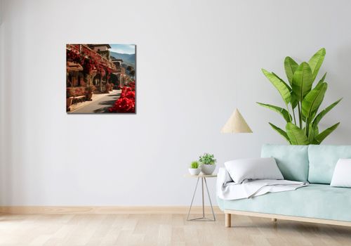 Obraz 60x60cm Czerwona Idylla na Arena.pl