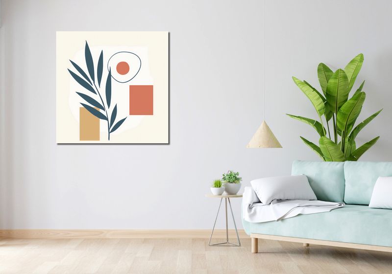 Obraz 90x90cm Splot Natury zdjęcie 2