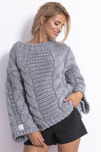 Sweter CHUNKY KNIT F780 Mocca S/M na Arena.pl