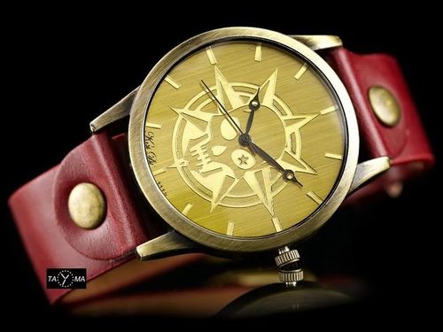 ZEGAREK DAMSKI TAYMA - RETRO PUNK 32 -czerwony (zx594b) na Arena.pl