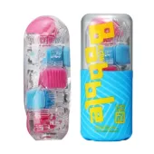 tenga bobble crazy cubes - elastyczna maszyna intymna, kompaktowa, kolorowa