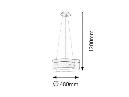 Lampa wisząca Berbera na Arena.pl