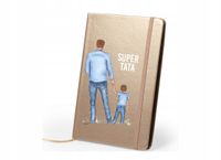 Notes metaliczny UV gift dla TATY długopis GRATIS