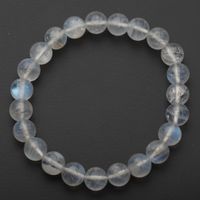 Bransoletka 18,5 cm - Kamień Księżycowy kulki