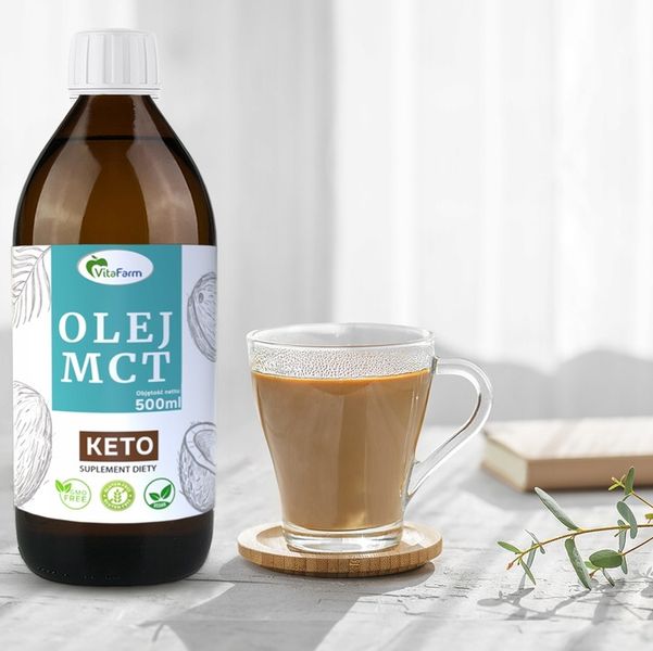 Olej MCT z KOKOSA 500ml dieta KETO zdjęcie 8