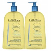 Olejek Nawilżający Do Kąpieli Pod Prysznic BIODERMA ATODERM HUILE Zestaw