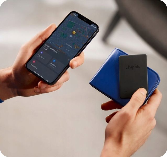 Lokalizator Chipolo CARD Spot Black Apple Find My zdjęcie 4