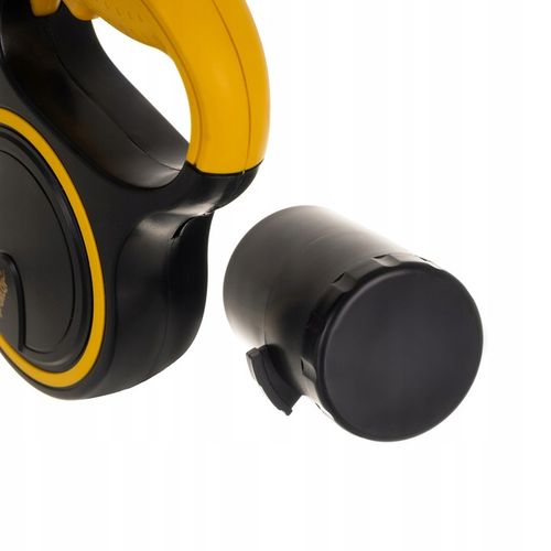 Smycz dla Psa Kota Automatyczna z Latarką Zwijana Pojemnik z Blokadą 5m na Arena.pl