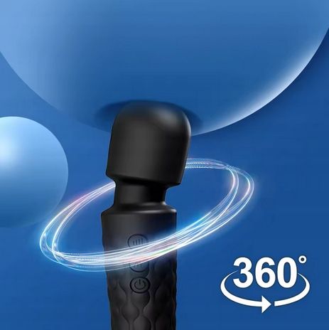 MASAŻER ŁECHTACZKI MOCNY WIBRATOR MAGICZNA RÓŻDŻKA STYMULATOR MAGIC WAND na Arena.pl