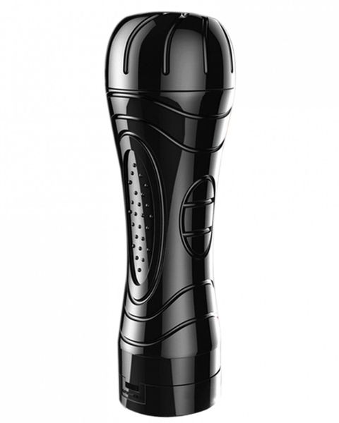 Quickies Black Vibrating Masturbator zdjęcie 1
