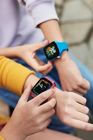 Smartwatch Fw59 Kiddo 4G Niebieski Dla Dziewczynki Chłopca Wideo Gps Sos zdjęcie 7