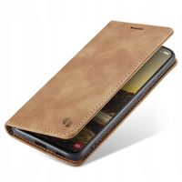 ETUI Z KLAPKĄ DO GALAXY S24 FE SKÓRZANE PORTFEL CASE POKROWIEC ZAMYKANE