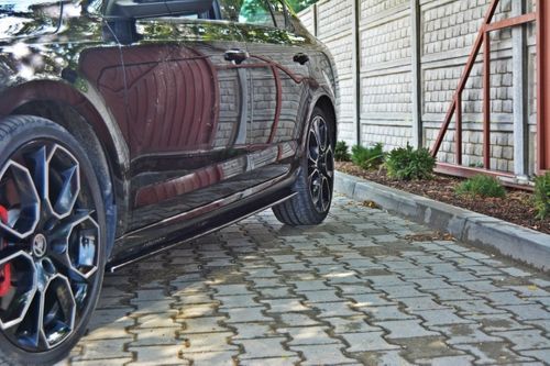 SIDE SKIRTS DIFFUSERS SKODA OCTAVIA III RS FACELIFT na Arena.pl