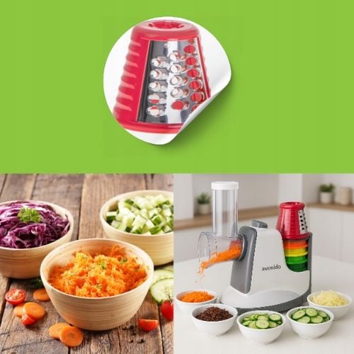 SZATKOWNICA ELEKTRYCZNA do Warzyw Kapusty Sera Rozdrabniacz 5 Tarek na Arena.pl