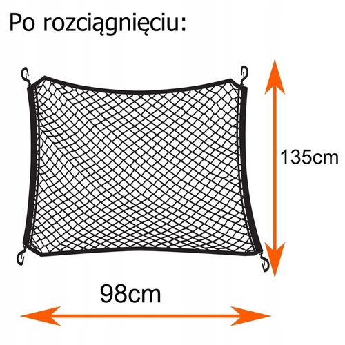 Siatka do bagażnika na Arena.pl