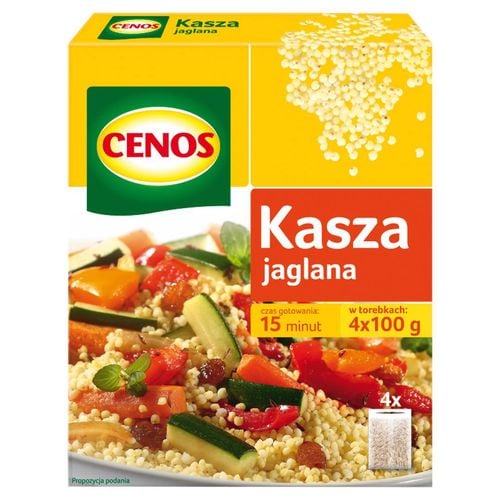 Cenos Kasza jaglana 400 g (4 torebki) na Arena.pl