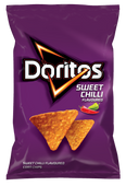 Doritos Chipsy kukurydziane o smaku słodkiego chilli 100 g
