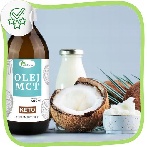 OLEJ MCT Z KOKOSA 2x500ml DIETA KETO na Arena.pl