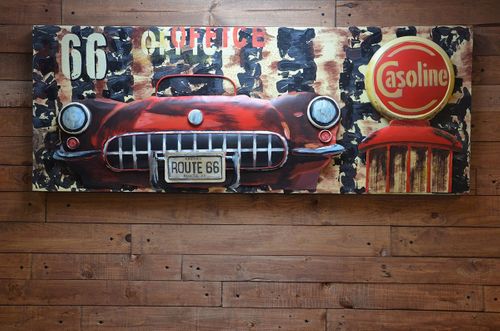 Obraz 3d route 66 na Arena.pl