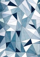 Plakat trójkąty abstrakcja geometria 40x50 cm