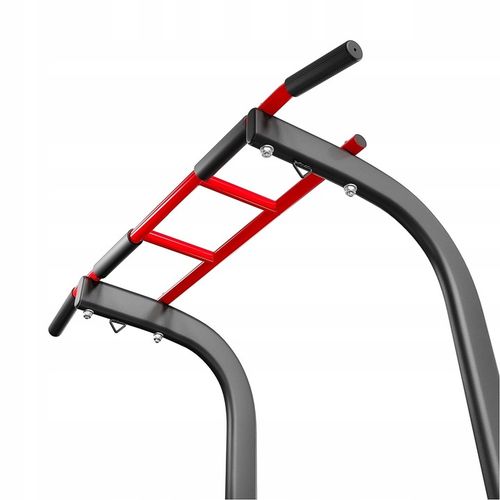 Stabilny drążek stacjonarny regulowany poręcz uchwyty do dipów do treningów na Arena.pl