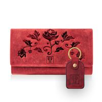 zestaw upominkowy dla kobiet zup-97-rd portfel skórzany t