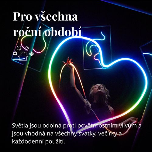 Taśma LED do wewnątrz Twinkly Flex 300 Bluetooth WIFI 3 metry na Arena.pl