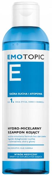 EMOTOPIC Hydro-micelarny szampon kojący 250 ml zdjęcie 1