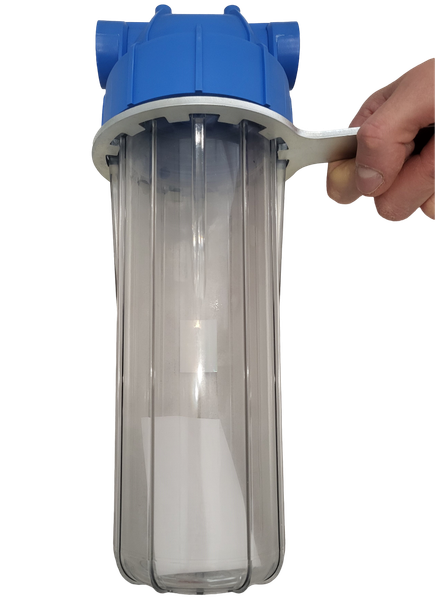 Metalowy klucz do odkręcania korpusu obudowy głowicy filtra wody 10" WRT WF zdjęcie 3