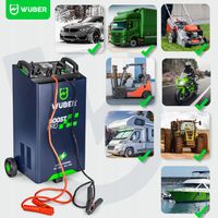 PROSTOWNIK AKUMULATOROWY 63A Z ROZRUCHEM 850A SAMOCHODOWY 12V/24V WUBER