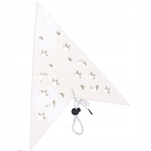 GWIAZDA 3D SKŁADANA ŚWIĄTECZNA WITRAŻ PAPIEROWA zdjęcie 2