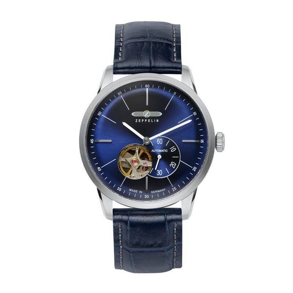 Zegarek Zeppelin Flatline 7364-3 Automatik Niebieski zdjęcie 1