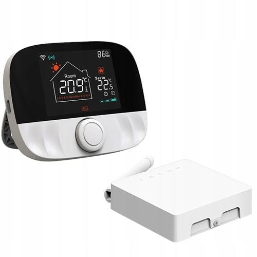 Termostat WIFI z bezprzewodowym przekaźnikiem bezpotencjałowym TUYA na Arena.pl