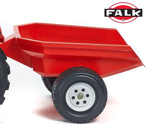 FALK Traktor LANDER Przycz. Otw. Mask. Czerw. na Arena.pl