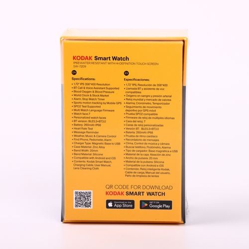 Kodak SW-7209 Smartwatch Bluetooth 5.3 z Ekranem 1,72” Full Touch HD, IP68 na Arena.pl