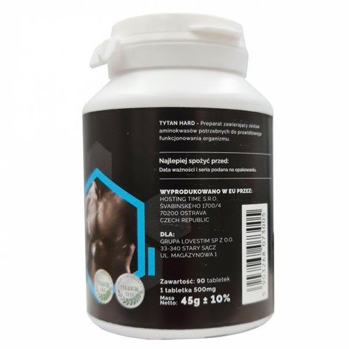 Supl.diety-Lstim Suplement Tytan Hard 90Tab na Arena.pl